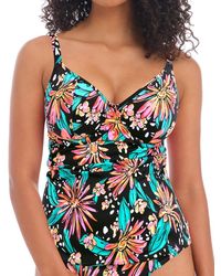 Freya - Wild Daisy Plunge Tankini Top - Lyst