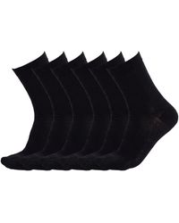 Pro Socks - 6 Pairs Executive Cotton Mid-Calf S15351 - Lyst