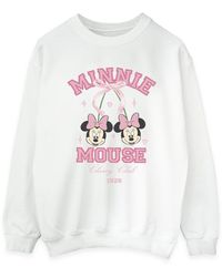 Disney - Ladies Cherry Club Minnie Mouse Sweatshirt - Lyst