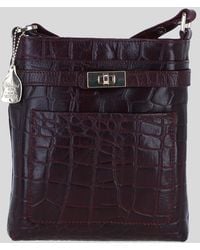 Ashwood Leather - Real Crossbody Bag With Adjustable Strap - Lyst