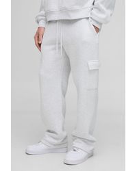 BoohooMAN - Essential Straight Leg Cargo Jogger - Lyst