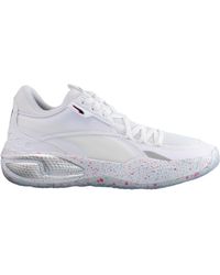 PUMA - Court Rider Tiktok Lace-up White Synthetic S Trainers 376710_01 - Lyst