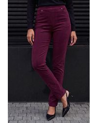 Roman - Corduroy Straight Leg Trouser - Lyst