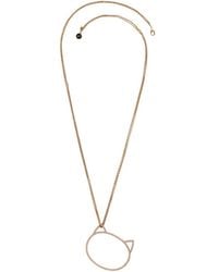KARL LAGERFELD - 5420546 Ladies Necklace - Lyst
