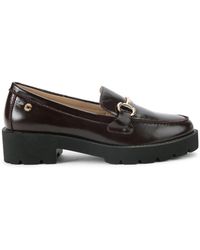 Carvela Kurt Geiger - Leather Snap Chunky Loafers - Lyst
