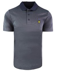 Lyle & Scott - Golf Microstripe Poloshirt - Lyst