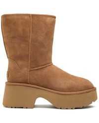 UGG - Classic Short New Heights Boots - Lyst