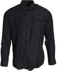 PREMIER - Jeans Stitch Long Sleeve Denim Shirt ( Denim) - Lyst