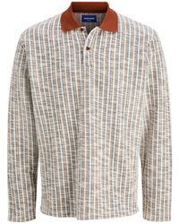 Jack & Jones - Long-Sleeve Polo Shirt - Lyst