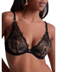 Aubade - Vibes Triangle Plunge Bra - Lyst