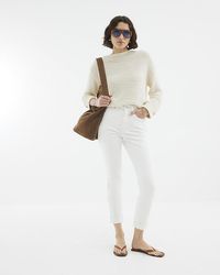 River Island - Culpt Mom Jeans High Rise S Cotton - Lyst