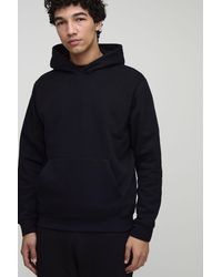 BoohooMAN - Basic Regular Fit Over The Head Hoodie - Lyst