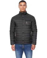 Duck and Cover - Carricore Gewatteerde Jas (zwart) - Lyst