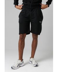 Firetrap - Regular Fit Cotton Blend Fleece Shorts With Drawstring Waist - Lyst