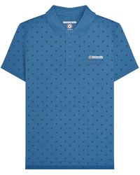Lambretta - Premium Target All-Over Print Big & Tall Polo Shirt (Dark/ - Lyst