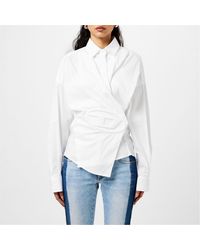 DIESEL - C-Siz-N2 Shirt With Embossed Logo - Lyst