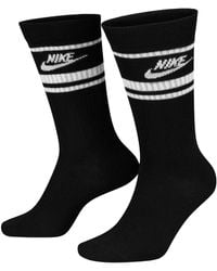 Nike - Adult Sportswear Essential Everyday Crew Socks (Pack Of 3) - Lyst