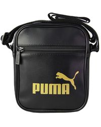 PUMA - Wmn Core Up Portable Shoulder Adjustable Bag 076736 01 Textile - Lyst