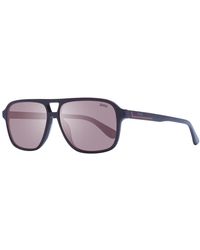 BMW - Burgundy Acetate Sunglasses - Lyst