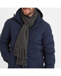 TOG24 - Hanlith Ribbed Scarf Dark Marl - Lyst