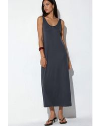 Busem - Solid Maxi Jersey Dress - Lyst