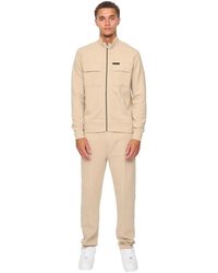 Duck and Cover - Tames Full Zip Hoodie And Joggers Set - Lyst