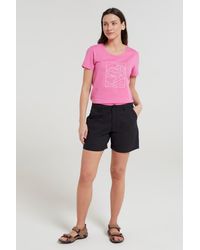 Mountain Warehouse - 'Bayside' Shorts Uv Protect Max Breathable Summer Casual Comfy Bottoms Cotton - Lyst