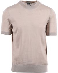 BOSS - H Umauro Knitted T-Shirts Open Cotton - Lyst