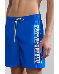 Napapijri - V-Box 1 Short Lapis - Lyst
