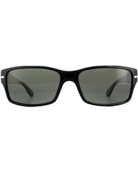 Persol - Rectangle Polarized Sunglasses - Lyst