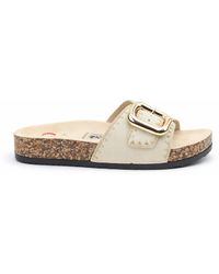 Heavenly Feet - Reed Mules Sandals Textile - Lyst