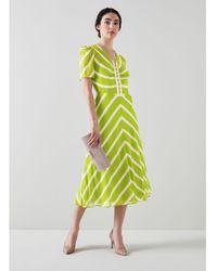 LK Bennett - Holzer Dresses, Lime - Lyst