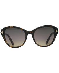 Tom Ford - Leigh Ft0850-F 55B Sunglasses - Lyst