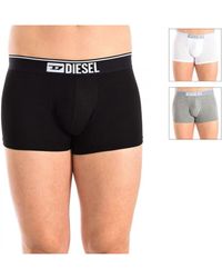DIESEL - Pack-3 Breathable Fabric Boxer With Anatomical Front 00St3V-0Gdac - Lyst
