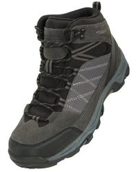 Mountain Warehouse - Ladies Rapid Waterproof Suede Walking Boots () - Lyst