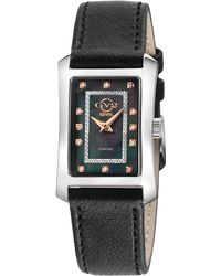 Gevril - Gv2 By 14601 Luino Swiss Quartz Diamond Mop Dial, Genuine Italian Leather Watch - Lyst