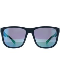 Polaroid - Square Matte Mirror Polarized Pld 2155/S - Lyst