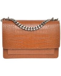 Luisa Vannini - Bruin Rundleer Tas - Lyst