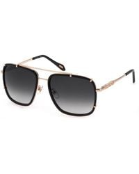 Just Cavalli - Black Metal Sunglass - Lyst