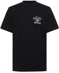 Amiri - Global Records Logo Zwart T-shirt - Lyst