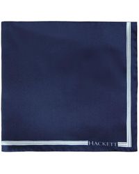 Hackett - Satin Solid Handkerchief Textile - Lyst