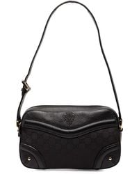 Gucci - Pre-Owned Gg Nylon Crest Shoulder Bag - Lyst