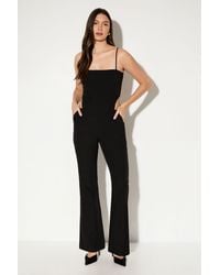 MissPap - Tailored Cut Out Corset Jumpsuit - Lyst