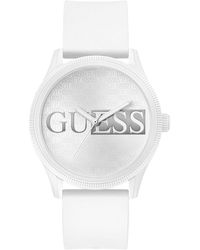 Guess - Reputation Watch Gw0780G1 Silicone - Lyst
