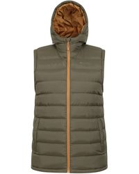 Mountain Warehouse - Seasons Hooded Padded Gilet (Dark) - Lyst