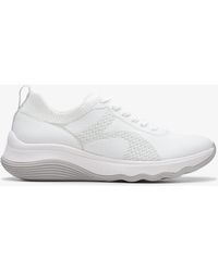 Clarks - Circuit Tie Knit Shoes - Lyst