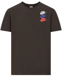 Nike - Sportswear ’S Standard Issue T-Shirt Dark Smoke Cotton - Lyst