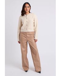 Urban Bliss - Wide Leg Pu Trouser - Lyst