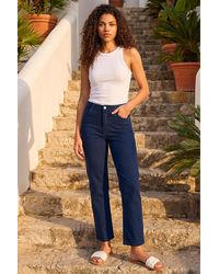 Roman - Petite Stretch Straight Leg Jeans - Lyst