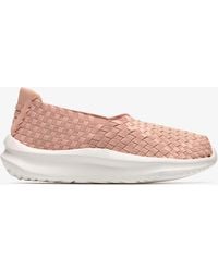 Clarks - Solevana Weave Pale Peach Shoes - Lyst